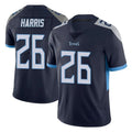 T.Titans #26 Marcus Harris Player Navy Limited Vapor Untouchable Home Game BALCE Stitched Jerseys