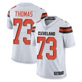 C.Browns #73 Joe Thomas Player White Vapor Limited Home Game BALCE Stitched Jerseys