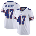B.Bills #47 Christian Benford Player White Vapor Untouchable Limited BALCE Stitched Jerseys
