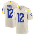 LA.Rams #12 Puka Nacua Player Bone Home Game BALCE Stitched Jerseys
