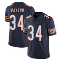 C.Bears #34 Walter Payton Player Navy Vapor Untouchable Limited Home Game BALCE Stitched Jerseys