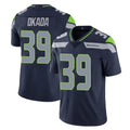 S.Seahawks #39 Ty Okada Player Navy Limited Vapor Untouchable Home Game BALCE Stitched Jerseys