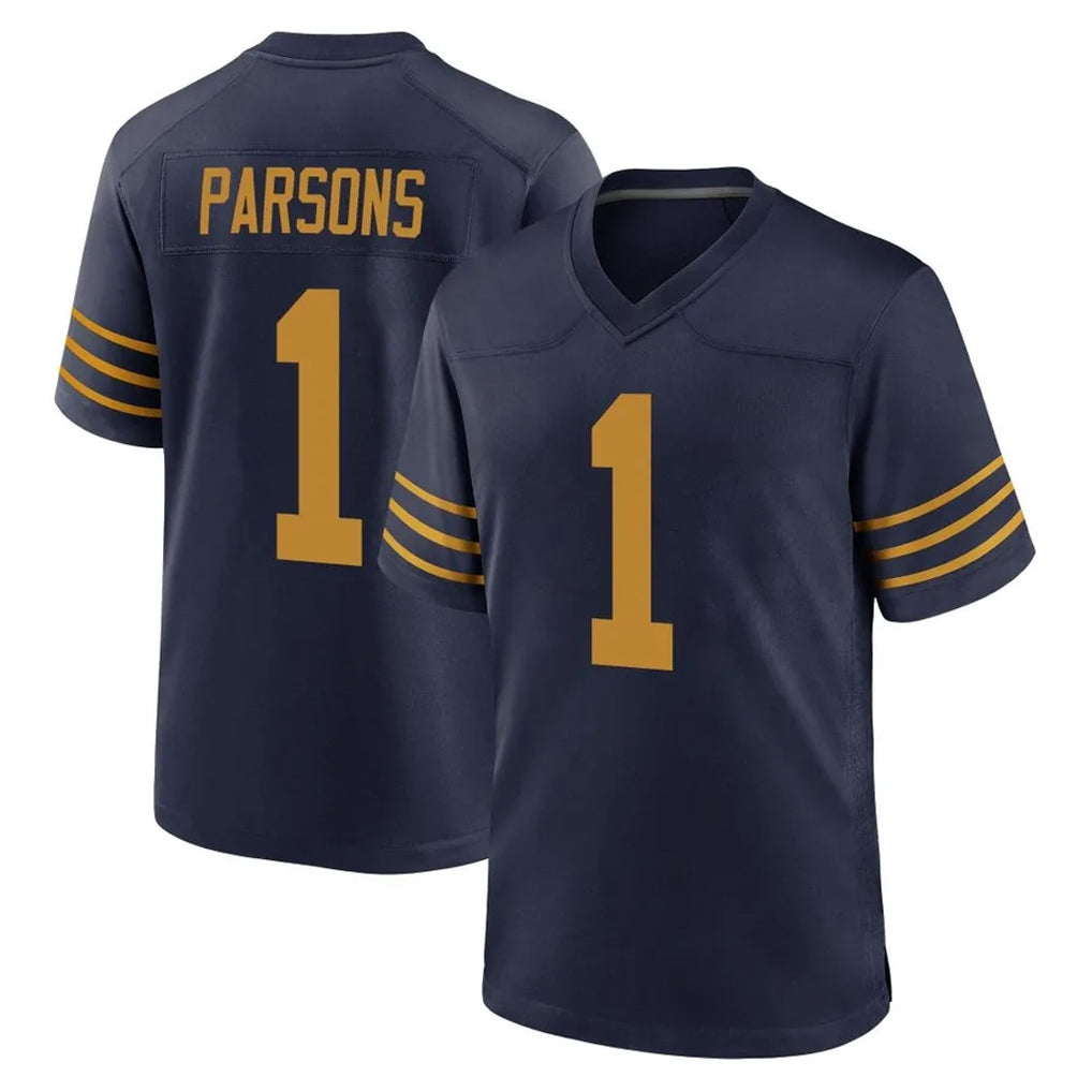 GB.Packers #1 Micah Parsons Player Navy The 1923 Classic Home Game BALCE Stitched Jerseys