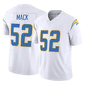 LA.Chargers #52 Khalil Mack Player White Limited Vapor F.U.S.E. Home Game BALCE Stitched Jerseys