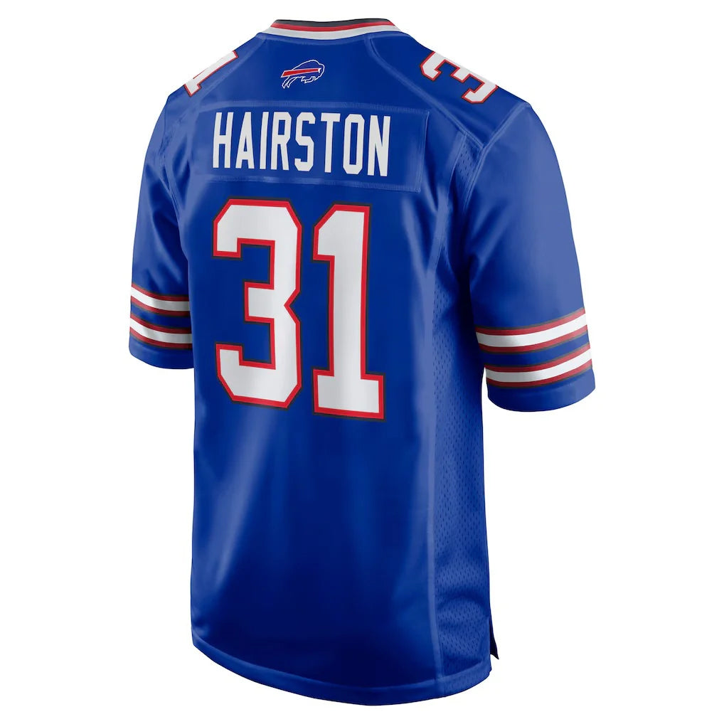 B.Bills #31 Maxwell Hairston Player Royal Home Game BALCE Stitched Jerseys