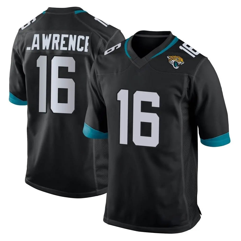 J.Jaguars #16 Trevor Lawrence Player Black Home Game BALCE Stitched Jerseys
