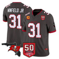 TB.Buccaneers #31 Antoine Winfield Jr. Player Pewter Limited 2026 Season Vapor F.U.S.E. Home Game BALCE Stitched Jerseys