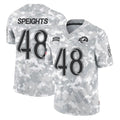 LA.Rams #48 Omar Speights Player Arctic Camo Salute To Service Limited Game BALCE Stitched Jerseys
