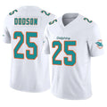 M.Dolphins #25 Tyrel Dodson Player White Limited Vapor F.U.S.E. Home Game BALCE Stitched Jerseys