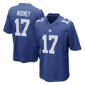 NY.Giants #17 Darnell Mooney Player Royal Home Game BALCE Stitched Jerseys