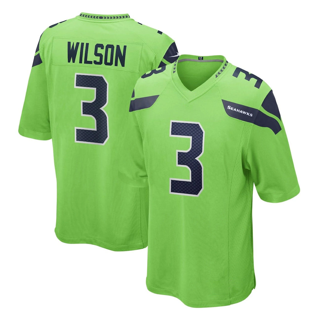 S.Seahawks #3 Nick Emmanwori Player Green Home Game BALCE Stitched Jerseys