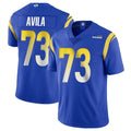 LA.Rams #73 Steve Avila Player Royal Limited Vapor Untouchable Home Game BALCE Stitched Jerseys