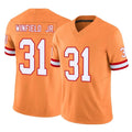 TB.Buccaneers #31 Antoine Winfield Jr. Player Orange Limited Vapor F.U.S.E. Home Game BALCE Stitched Jerseys
