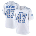 B.Bills #47 Christian Benford Player White Rivalries Collection Limited BALCE Stitched Jerseys
