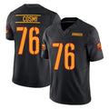 W.Commanders #76 Sam Cosmi Player Black Limited Vapor F.U.S.E. Home Game BALCE Stitched Jerseys