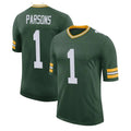 GB.Packers #1 Micah Parsons Player Green Limited Classic Home Game BALCE Stitched Jerseys