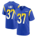 LA.Rams #37 Quentin Lake Player Royal Home Game BALCE Stitched Jerseys