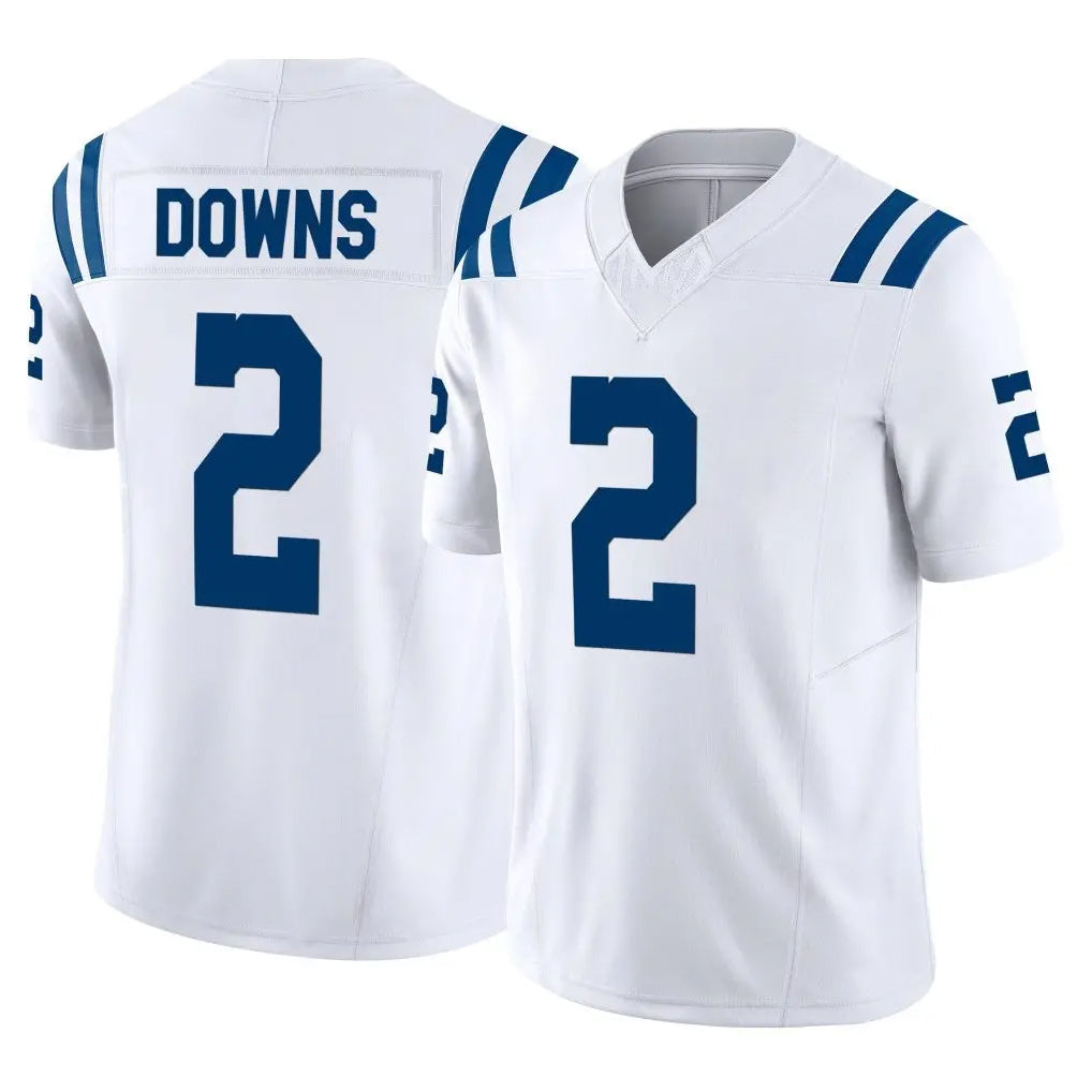 IN.Colts #2 Josh Downs Player White Limited Vapor F.U.S.E. Home Game BALCE Stitched Jerseys