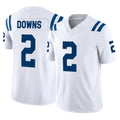 IN.Colts #2 Josh Downs Player White Limited Vapor F.U.S.E. Home Game BALCE Stitched Jerseys