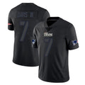 NE.Patriots #7 Carlton Davis III Player Black Impact LImited Home Game BALCE Stitched Jerseys
