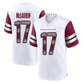 W.Commanders #17 Terry Mclaurin Player White Game Home BALCE Stitched Jerseys