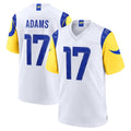 LA.Rams #17 Davante Adams Player White Limited Home Game BALCE Stitched Jerseys