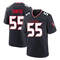 H.Texans #55 Danielle Hunter Player Navy Team Home Game BALCE Stitched Jerseys