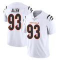 C.Bengals #93 Jonathan Allen Player White Vapor Untouchable Limited Home Game BALCE Stitched Jerseys