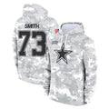 D.Cowboys #73 Tyler Smith Player Arctic Camo Salute to Service Hoodies Limited Game BALCE Stitched Jerseys