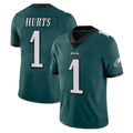 P.Eagles #1 Jalen Hurts Player Team Color Green Vapor Untouchable Home Game BALCE Stitched Jerseys