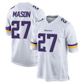 M.Vikings #27 Jordan Mason Player White Home Game BALCE Stitched Jerseys