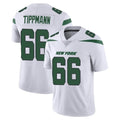 NY.Jets #66 Joe Tippmann Player White Spotlight Limited Vapor Home Game BALCE Stitched Jerseys