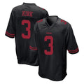 SF.49ers #3 Christian Kirk Player Black Alternate Home Game BALCE Stitched Jerseys