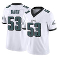 P.Eagles #53 Zack Baun Player White Limited Vapor F.U.S.E. Home Game BALCE Stitched Jerseys