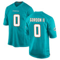 M.Dolphins #0 Ollie Gordon II Player Aqua Home Game BALCE Stitched Jerseys