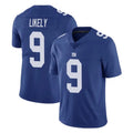 NY.Giants #9 Lsaiah Likely Player Royal Limited Vapor Untouchable Home Game BALCE Stitched Jerseys