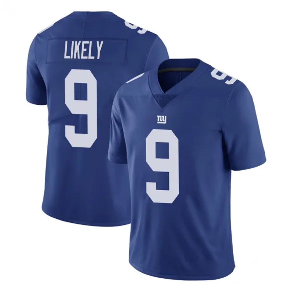 NY.Giants #9 Lsaiah Likely Player Royal Limited Vapor Untouchable Home Game BALCE Stitched Jerseys