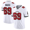 TB.Buccaneers #69 Cody Mauch Player White Limited Vapor Untouchable Home Game BALCE Stitched Jerseys