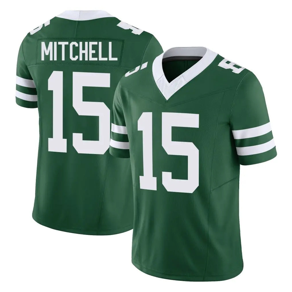 NY.Jets #15 Adonai Mitchell Player Green Legacy Limited Vapor F.U.S.E. Home Game BALCE Stitched Jerseys