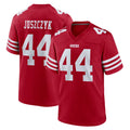 SF.49ers #44 Kyle Juszczyk Player Red Game Home BALCE Stitched Jerseys