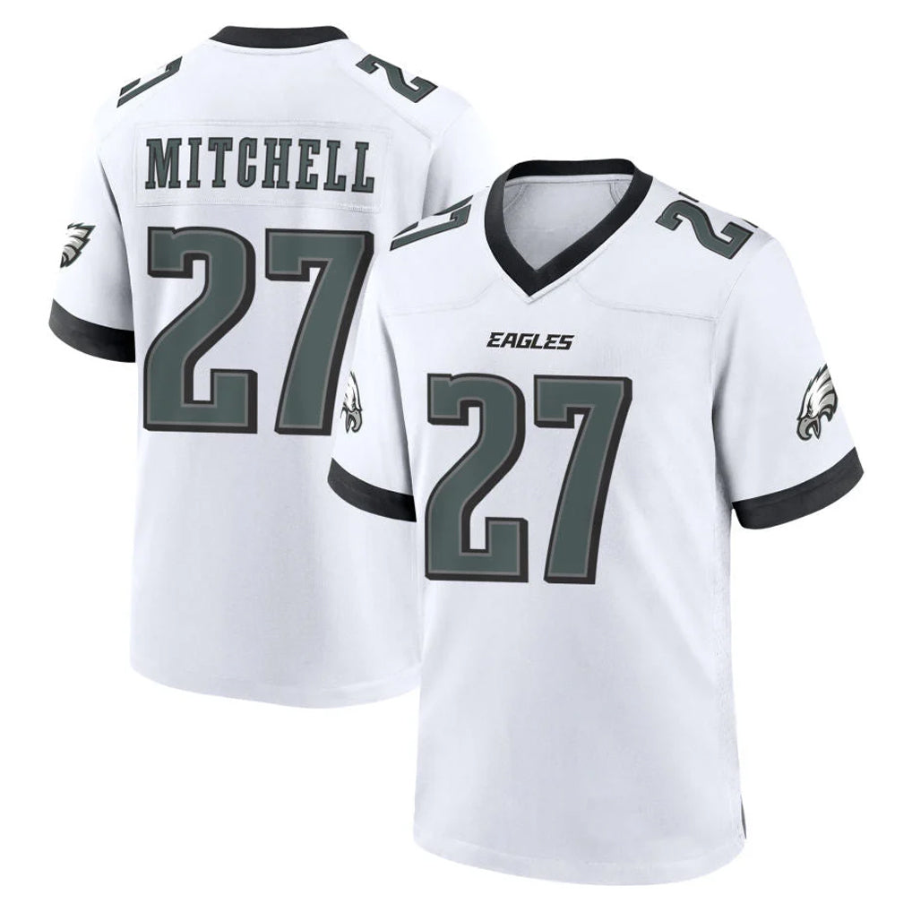 P.Eagles #27 Quinyon Mitchell Player White Game Home BALCE Stitched Jerseys