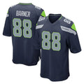 S.Seahawks #88 AJ Barner Player Navy Home Game BALCE Stitched Jerseys
