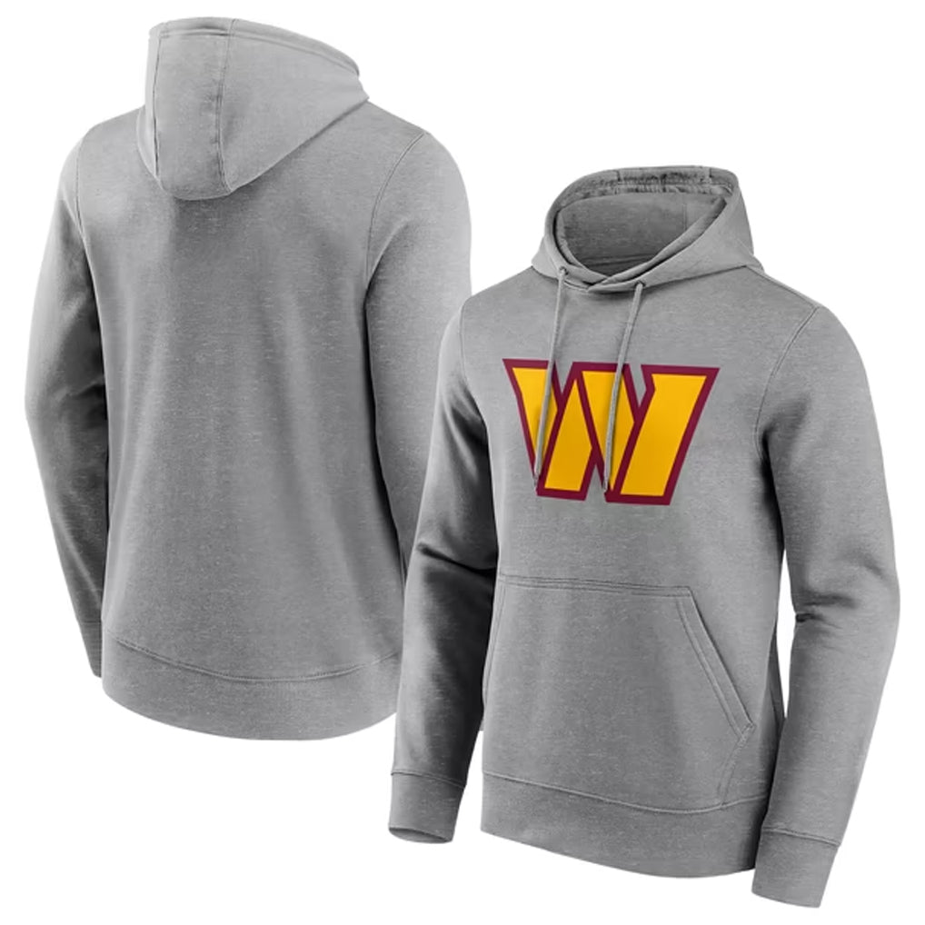 W.Commanders ## Commanders Blank Player Gray LOGO Pullover Hoodies Game BALCE Stitched Jerseys