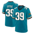 J.Jaguars #39 Cam Little Player Teal Prowler Throwback Limited Home Game BALCE Stitched Jerseys