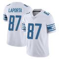 D.Lions #87 Sam LaPorta Player White Limited Vapor Untouchable Home Game BALCE Stitched Jerseys