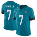 J.Jaguars #7 Brian Thomas Jr. Player Teal Vapor Untouchable Limited Home Game BALCE Stitched Jerseys