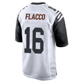 C.Bengals #16 Joe Flacco Player White Alternate Home Game BALCE Stitched Jerseys