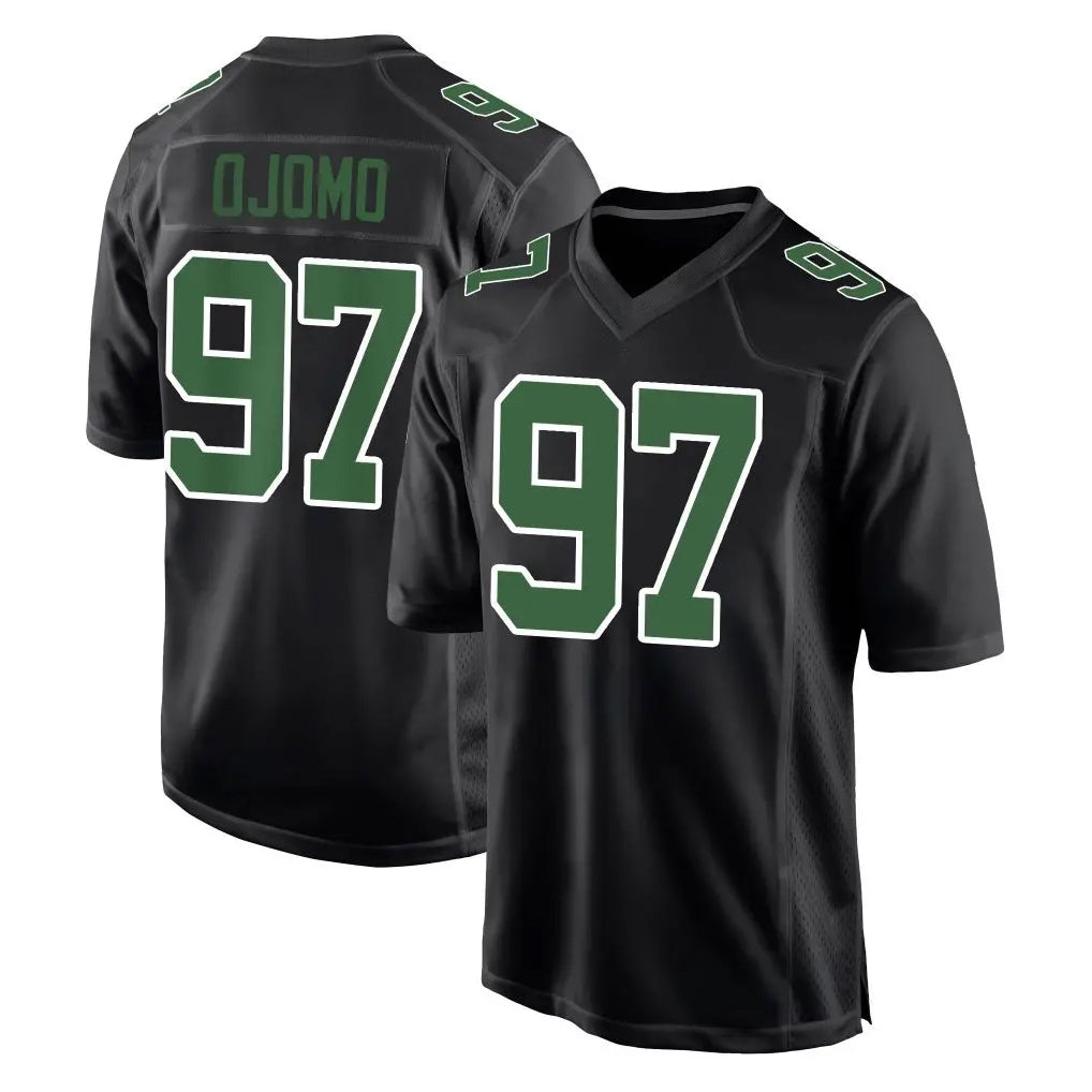 P.Eagles #97 Moro Ojomo Player Carbon Green Fashion Home Game BALCE Stitched Jerseys