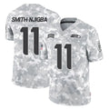 S.Seahawks #11 Jaxon Smith-Njigba Player Arctic Camo Limited Salute To Service Home Game BALCE Stitched Jerseys