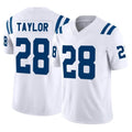 IN.Colts #28 Jonathan Taylor Player White Limited Vapor F.U.S.E. Home Game BALCE Stitched Jerseys
